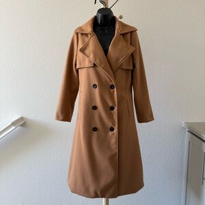 Women’s Trench Coat - S, Caramel
